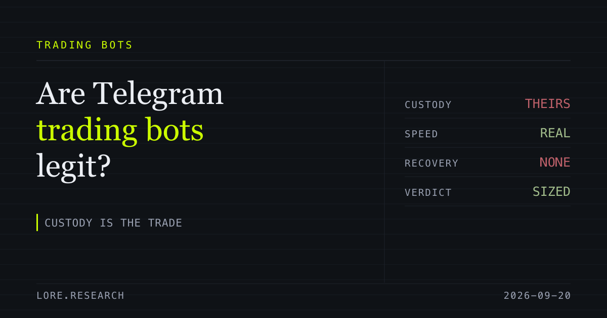 Are Telegram Trading Bots Legit?