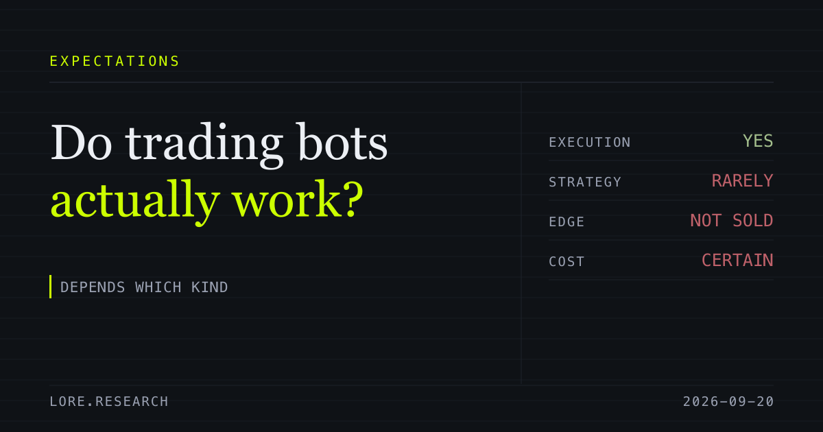 Do Crypto Trading Bots Actually Work?