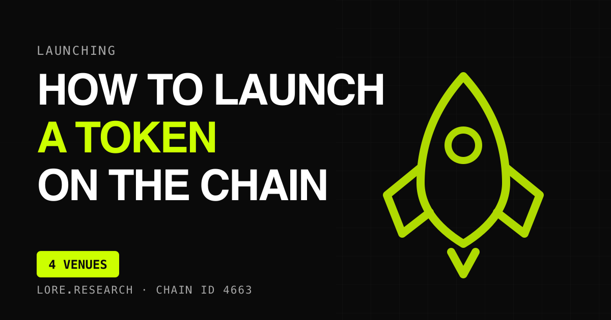 How to Launch a Token on Robinhood Chain