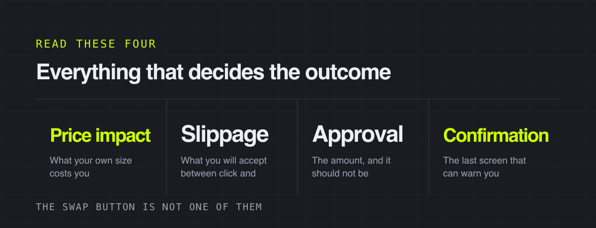 Everything that decides the outcome – read these four