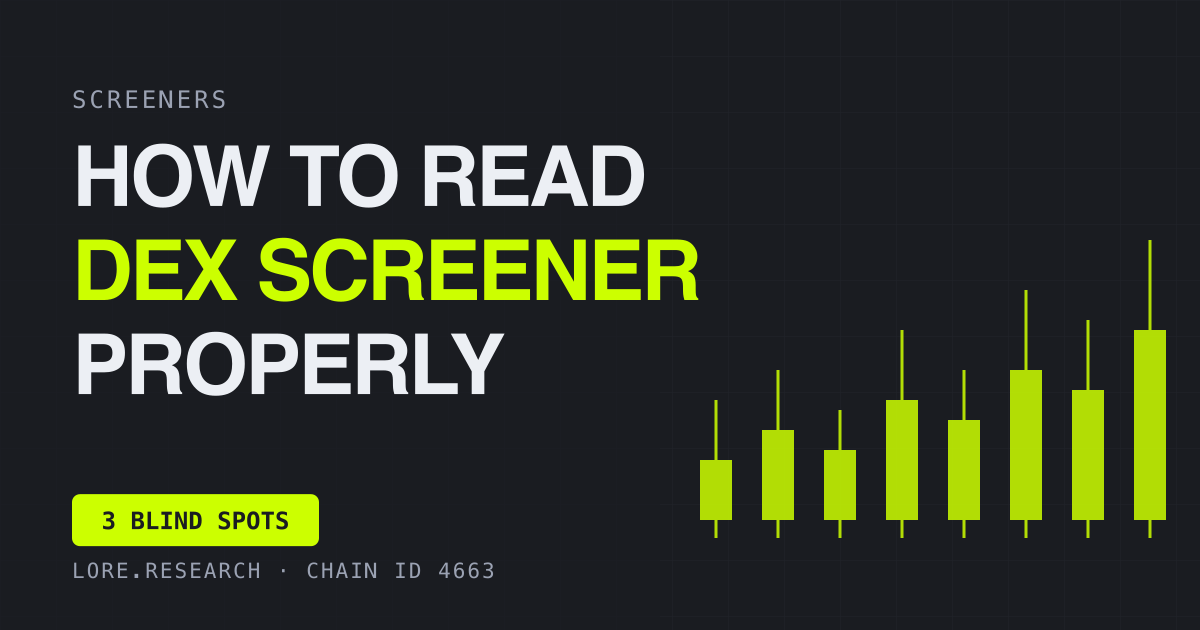 How to Use DEX Screener Without Fooling Yourself