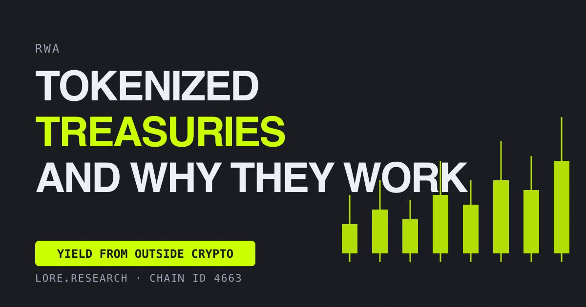 Tokenized Treasuries: The Part of RWA That Plainly Works